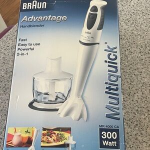 Braun Multiquick Hand Blender - White